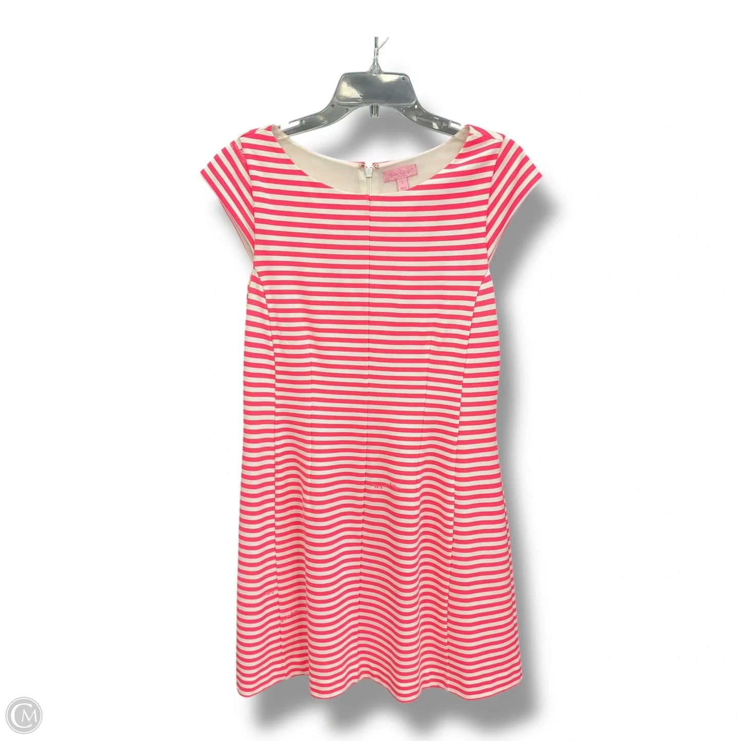 Dress Designer By Lilly Pulitzer In Striped Pattern, Size: L