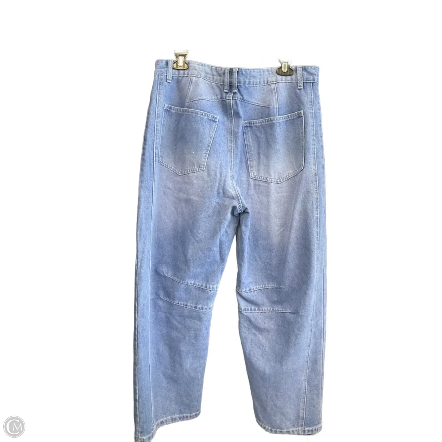Jeans Straight By Cmb In Blue Denim, Size: 16