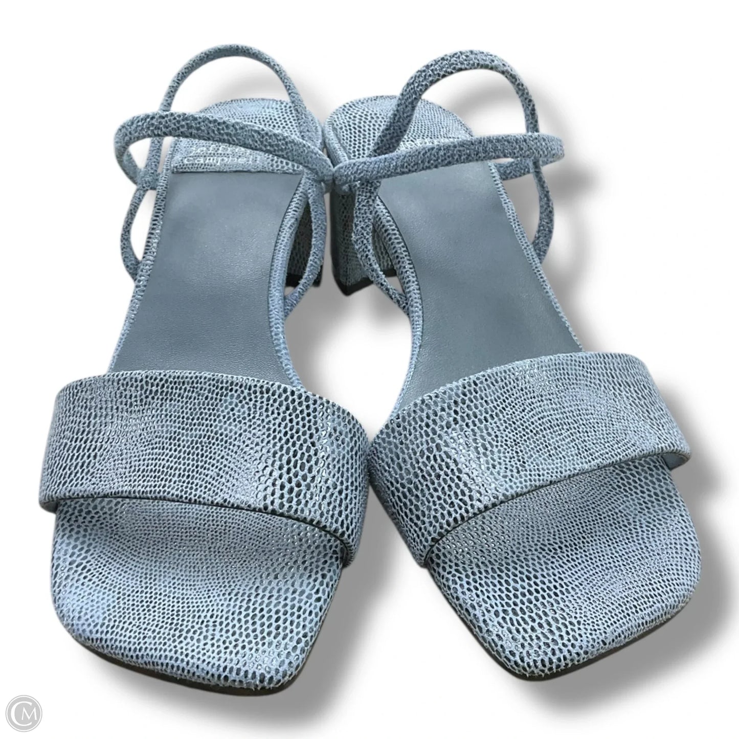 Sandals Heels Block By Jeffery Campbell In Snakeskin Print, Size: 6.5