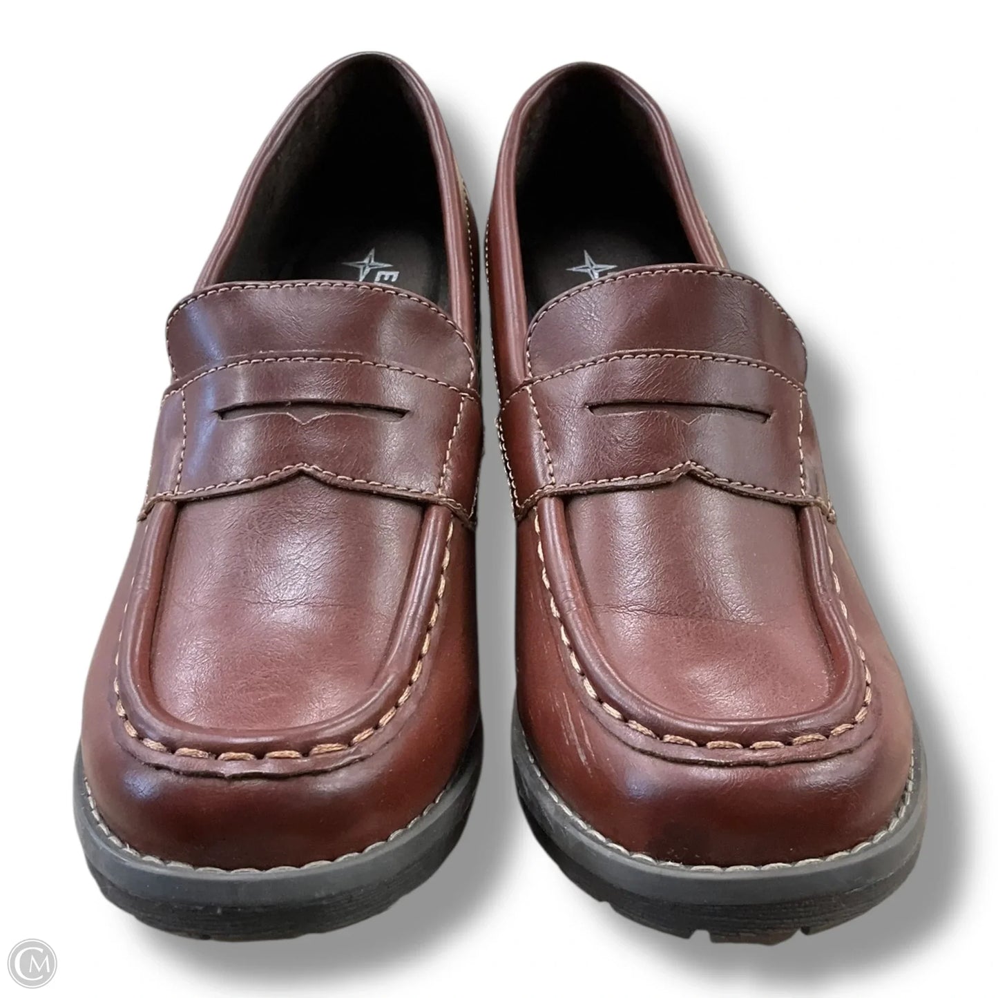 Shoes Heels Block By Eastland In Brown, Size: 6.5