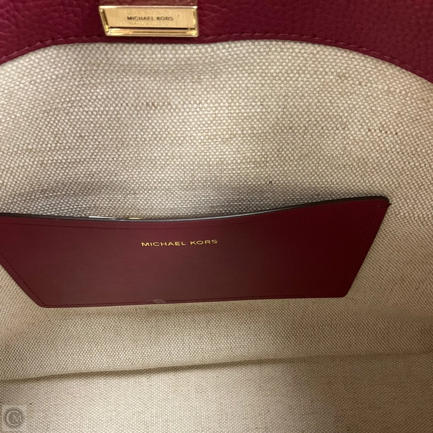 Handbag Designer By Michael Kors, Size: Large