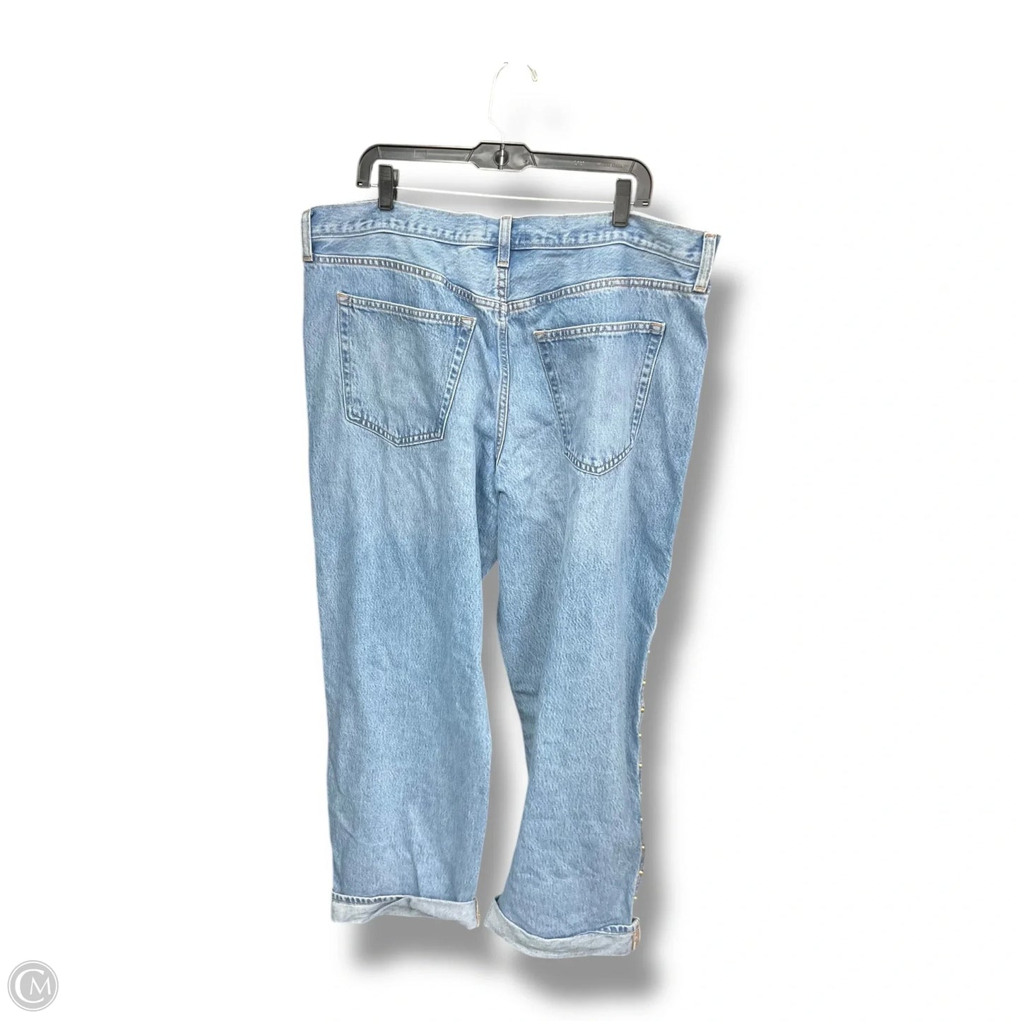 Jeans Wide Leg By Universal Thread In Blue Denim, Size: 16