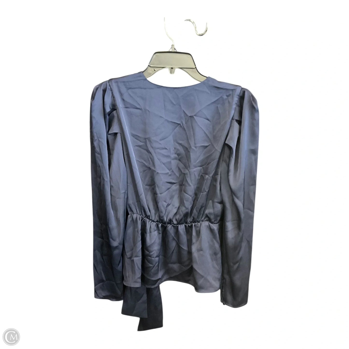 Top Long Sleeve By Express In Navy, Size: S