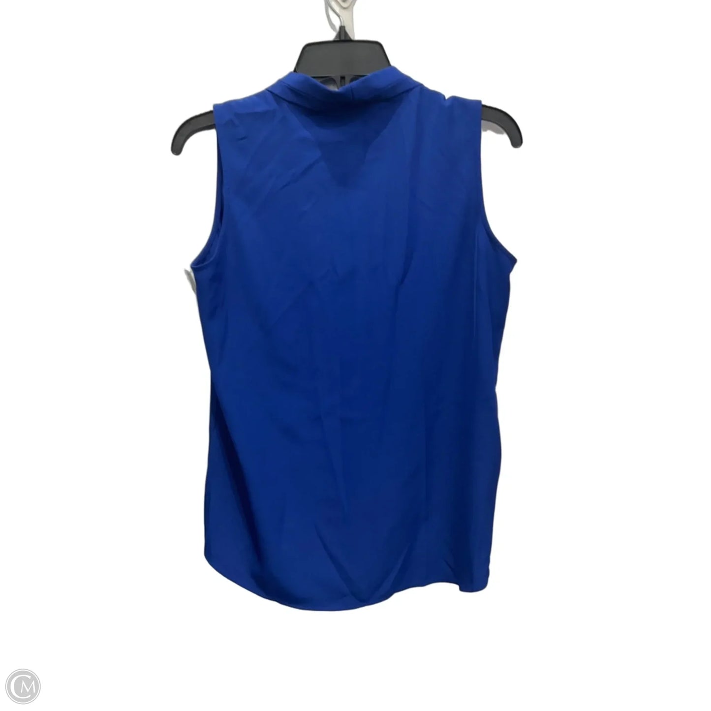 Top Short Sleeve By Calvin Klein In Blue, Size: S