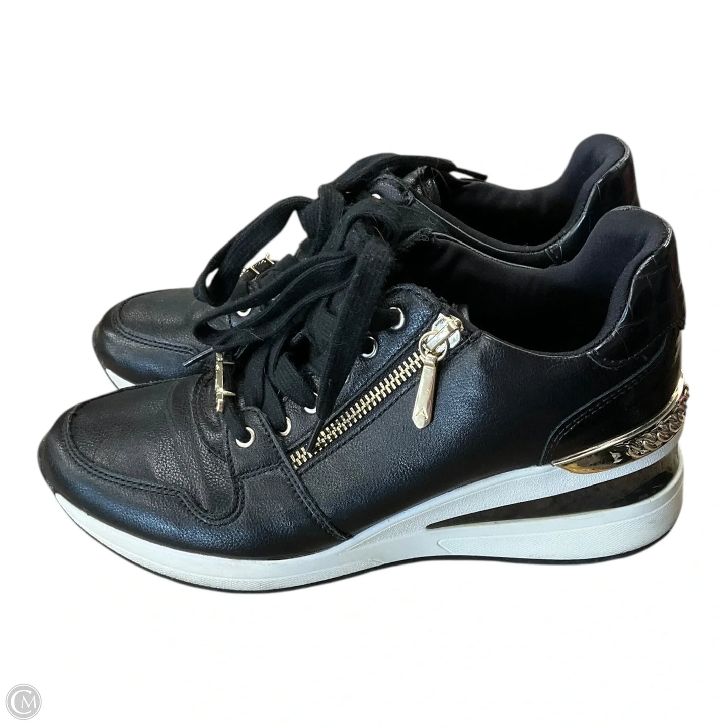 Shoes Sneakers By Aldo In Black, Size: 8