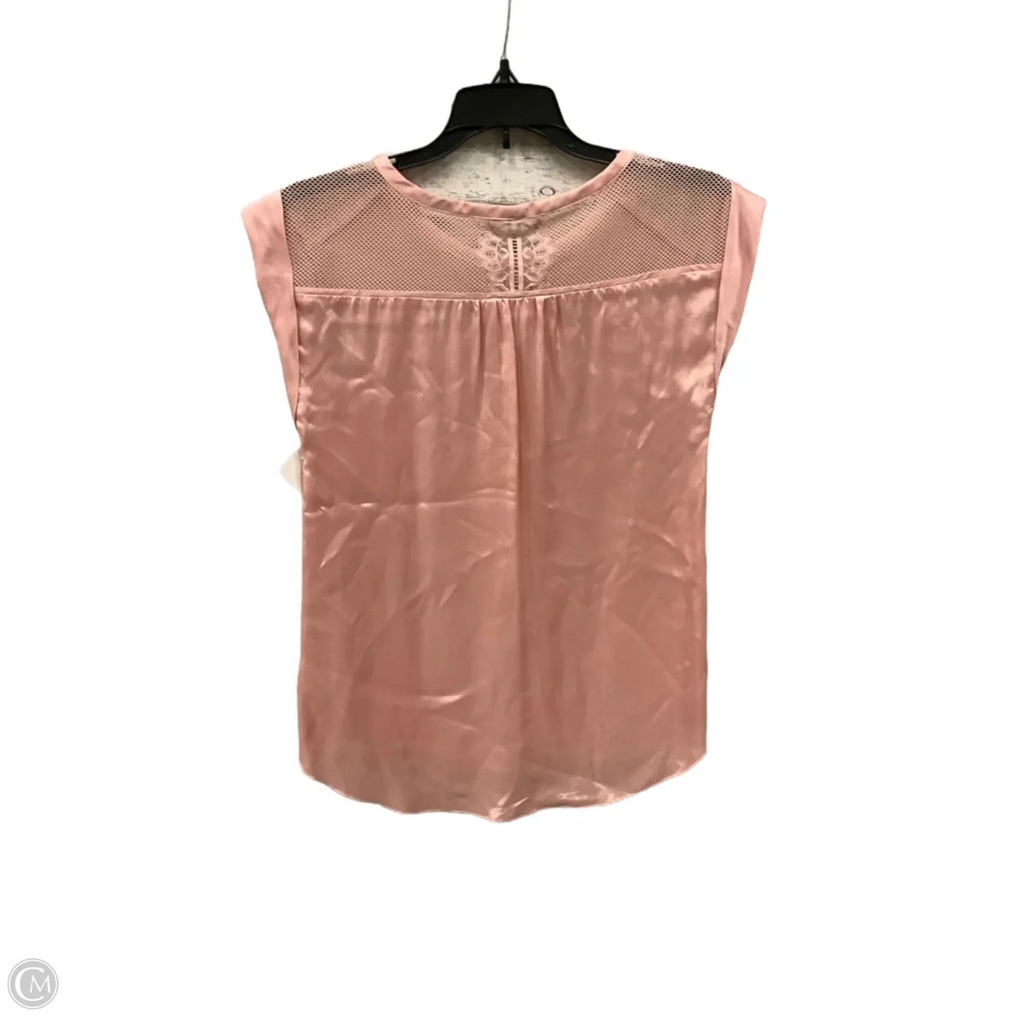 Top Short Sleeve By Rebecca Taylor In Pink, Size: Xs
