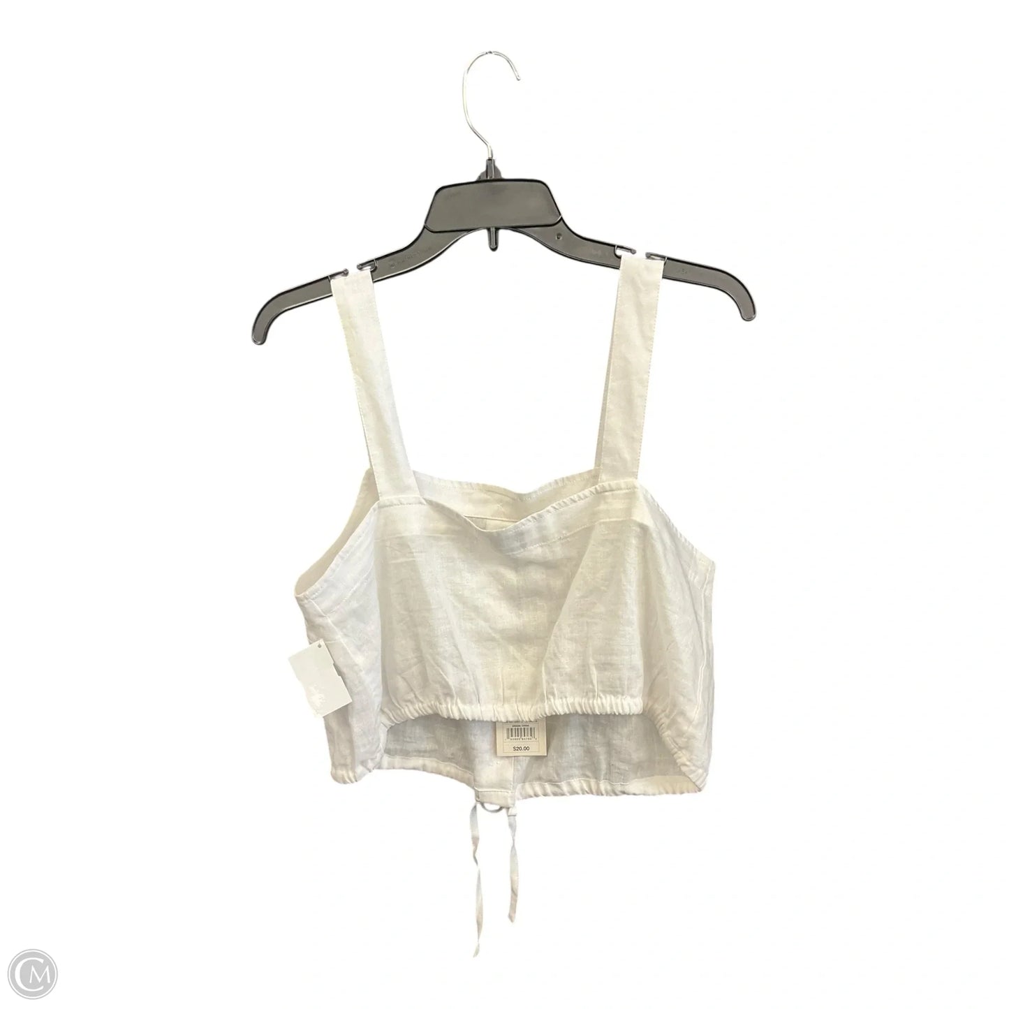 Blouse Sleeveless By A New Day In White, Size: M