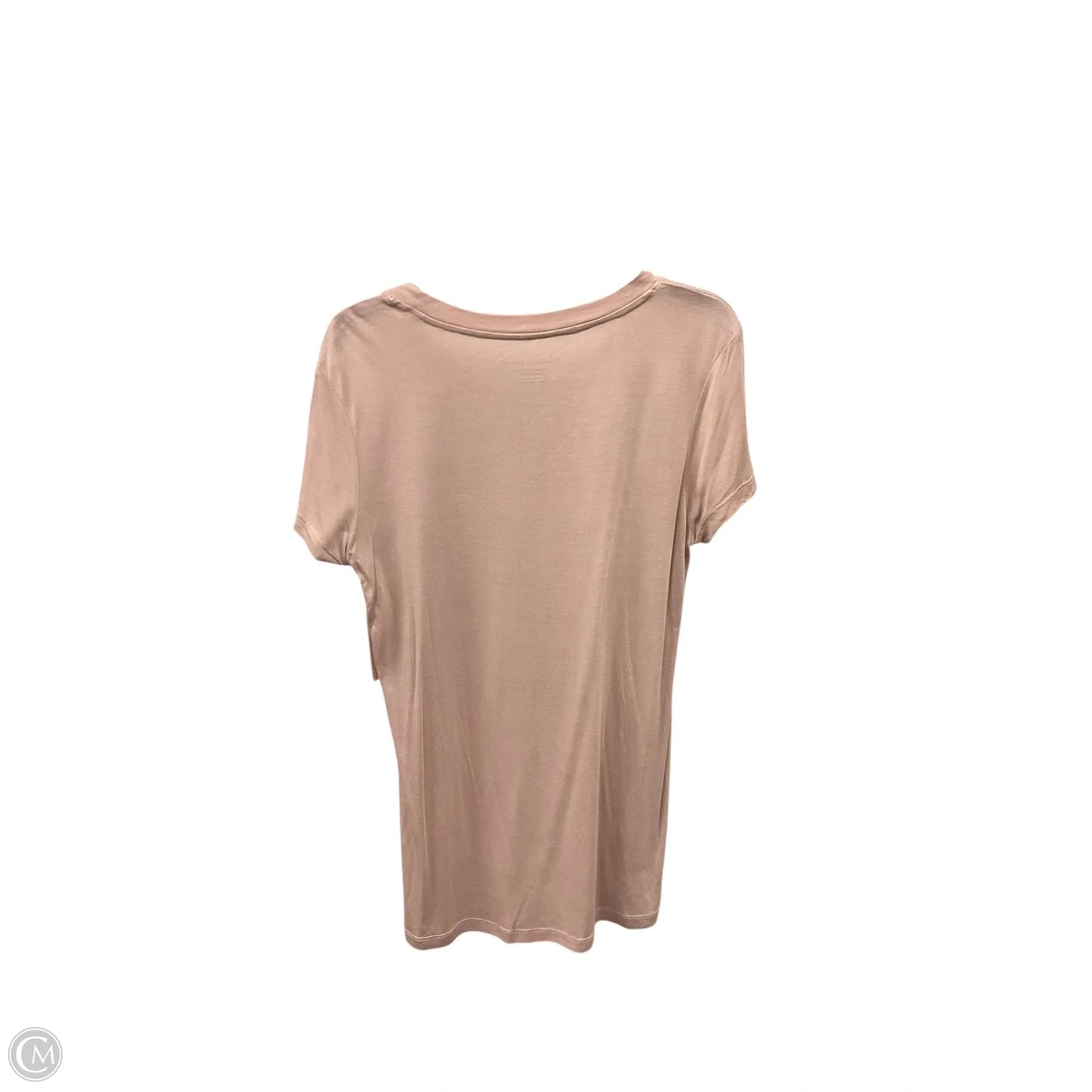 Top Short Sleeve By Philosophy In Pink, Size: M