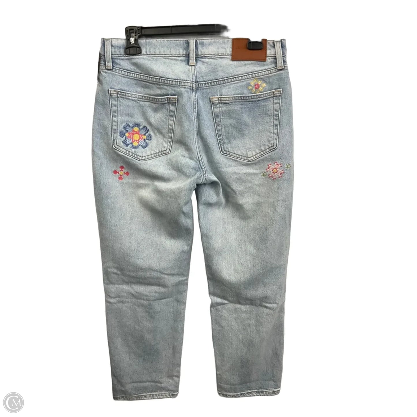 Jeans Straight By Lucky Brand In Blue Denim, Size: 6