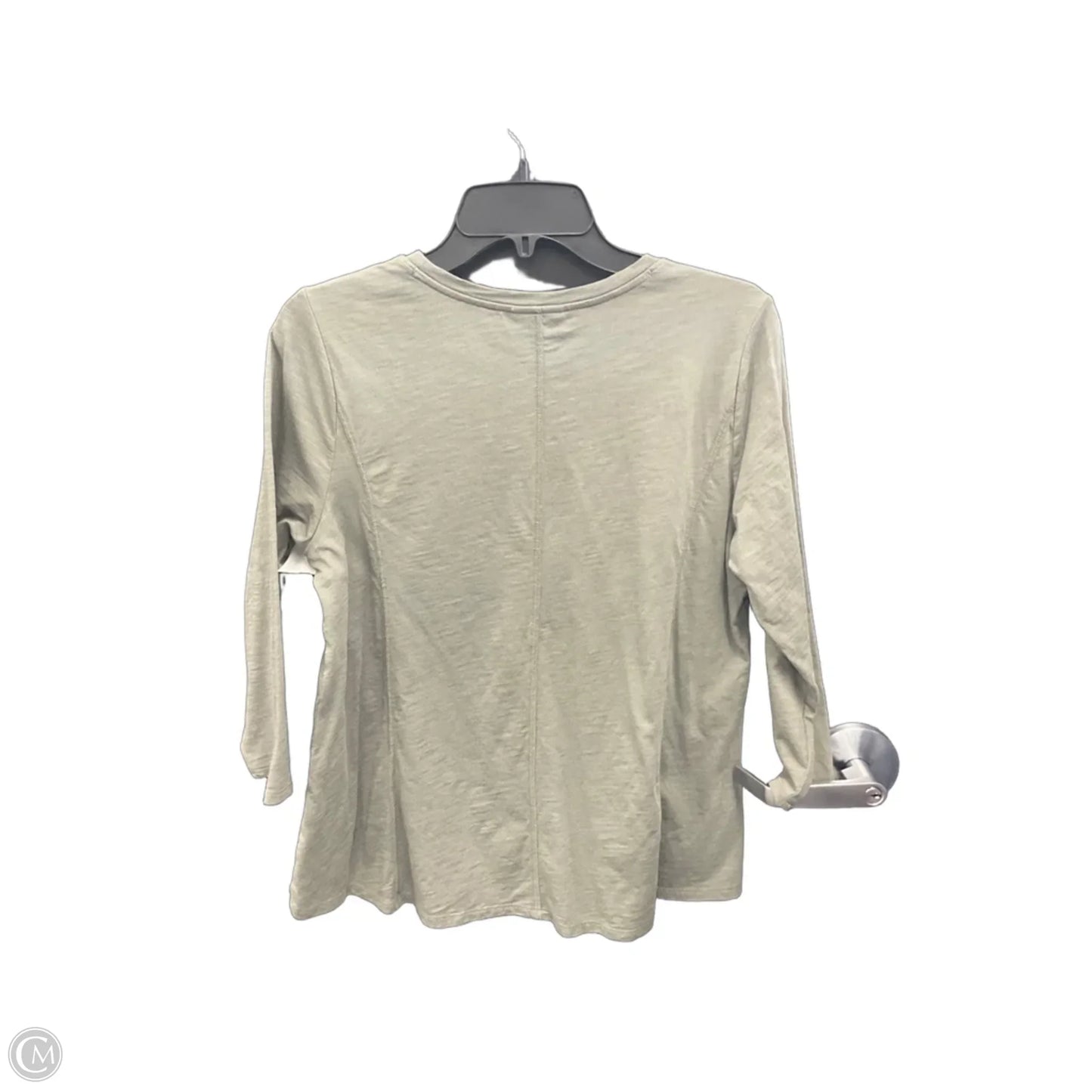 Top 3/4 Sleeve By J. Jill In Green, Size: Mp