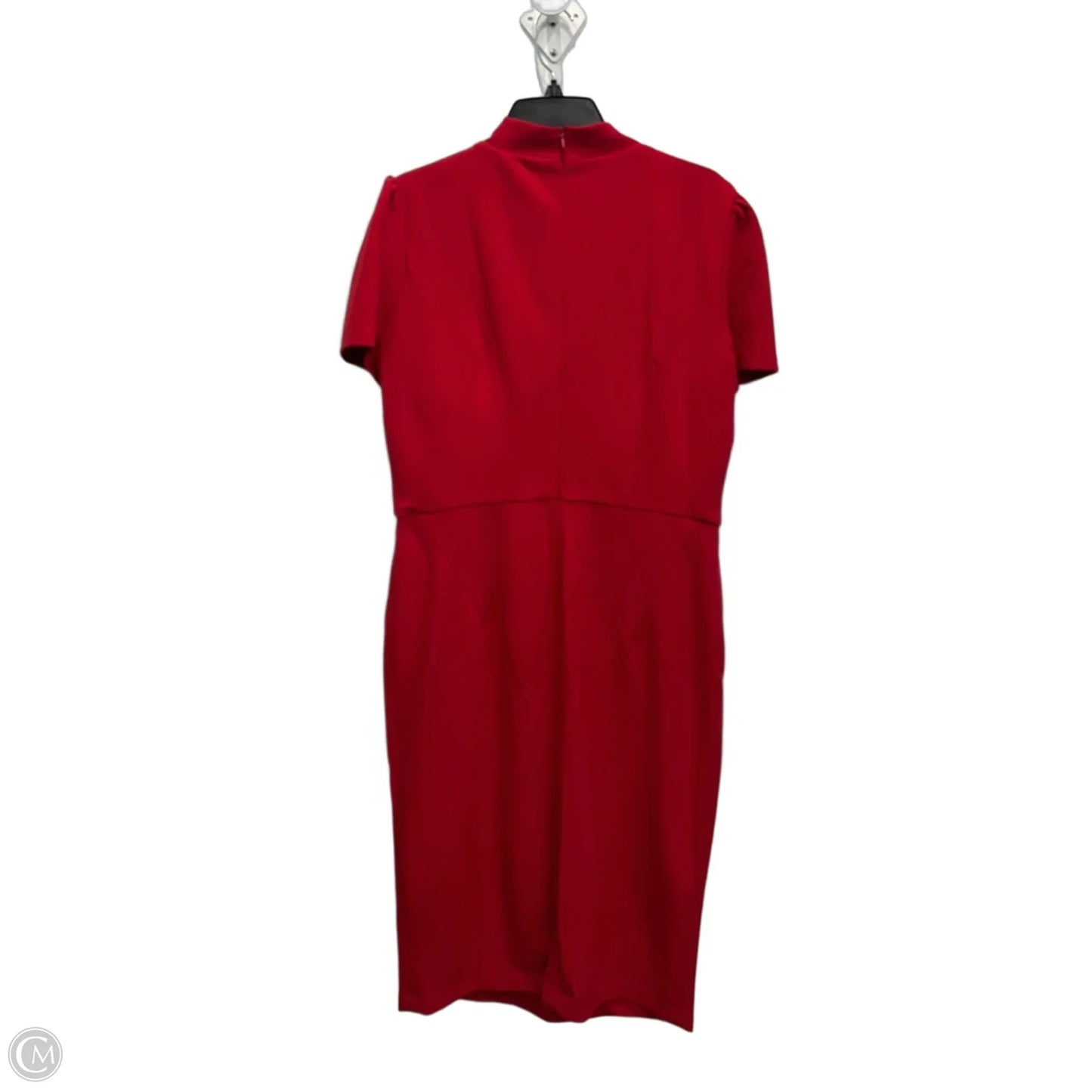 Dress Work By Liz Claiborne In Red, Size: Xl