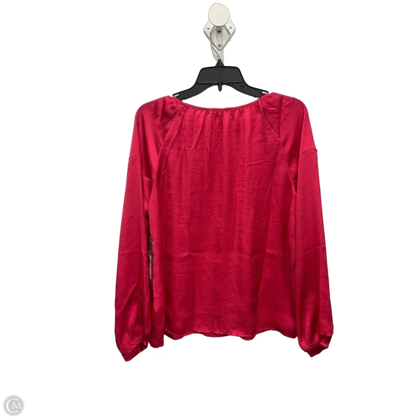 Top Long Sleeve By Vince Camuto In Pink, Size: S