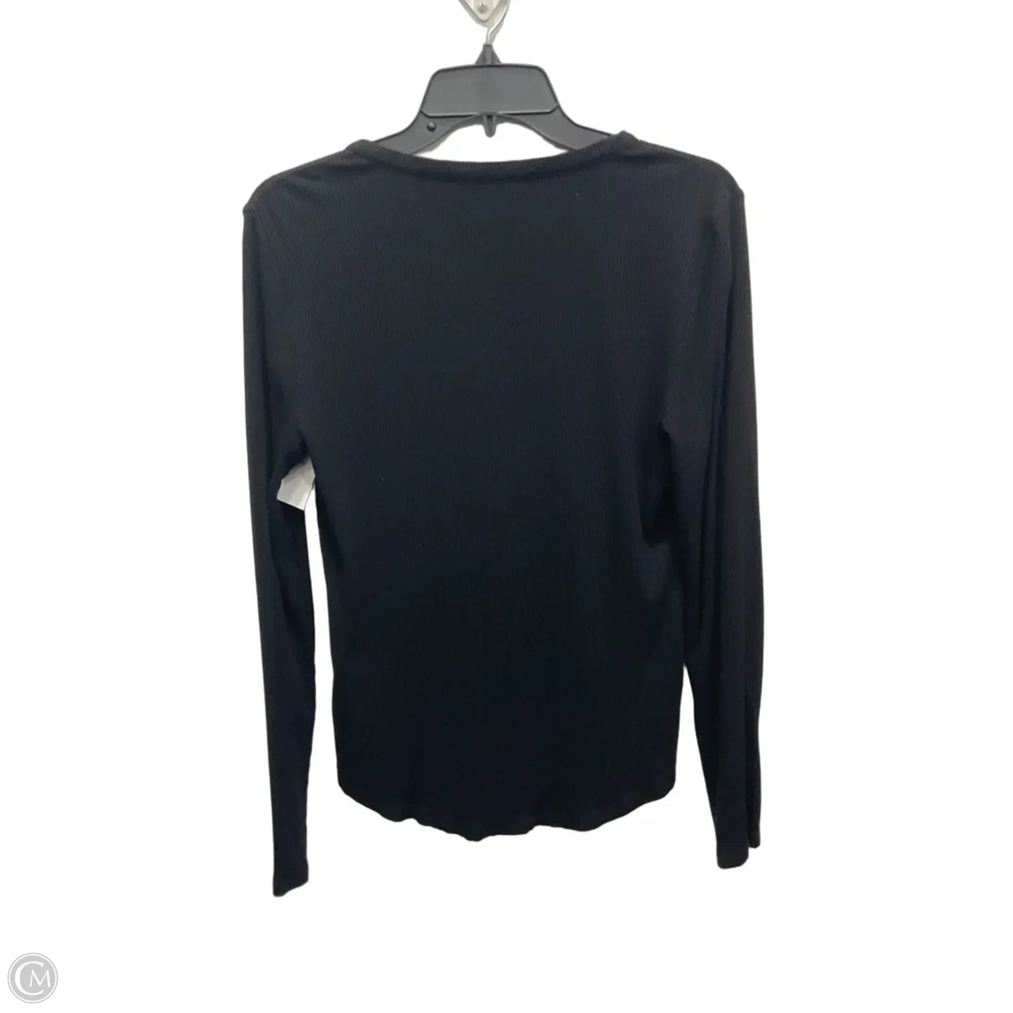 Top Long Sleeve By White House Black Market In Black, Size: S