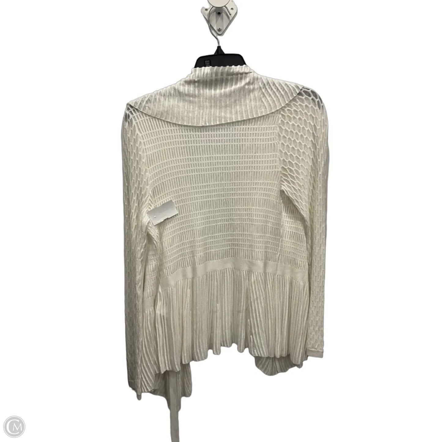 Cardigan By White House Black Market In Cream, Size: S