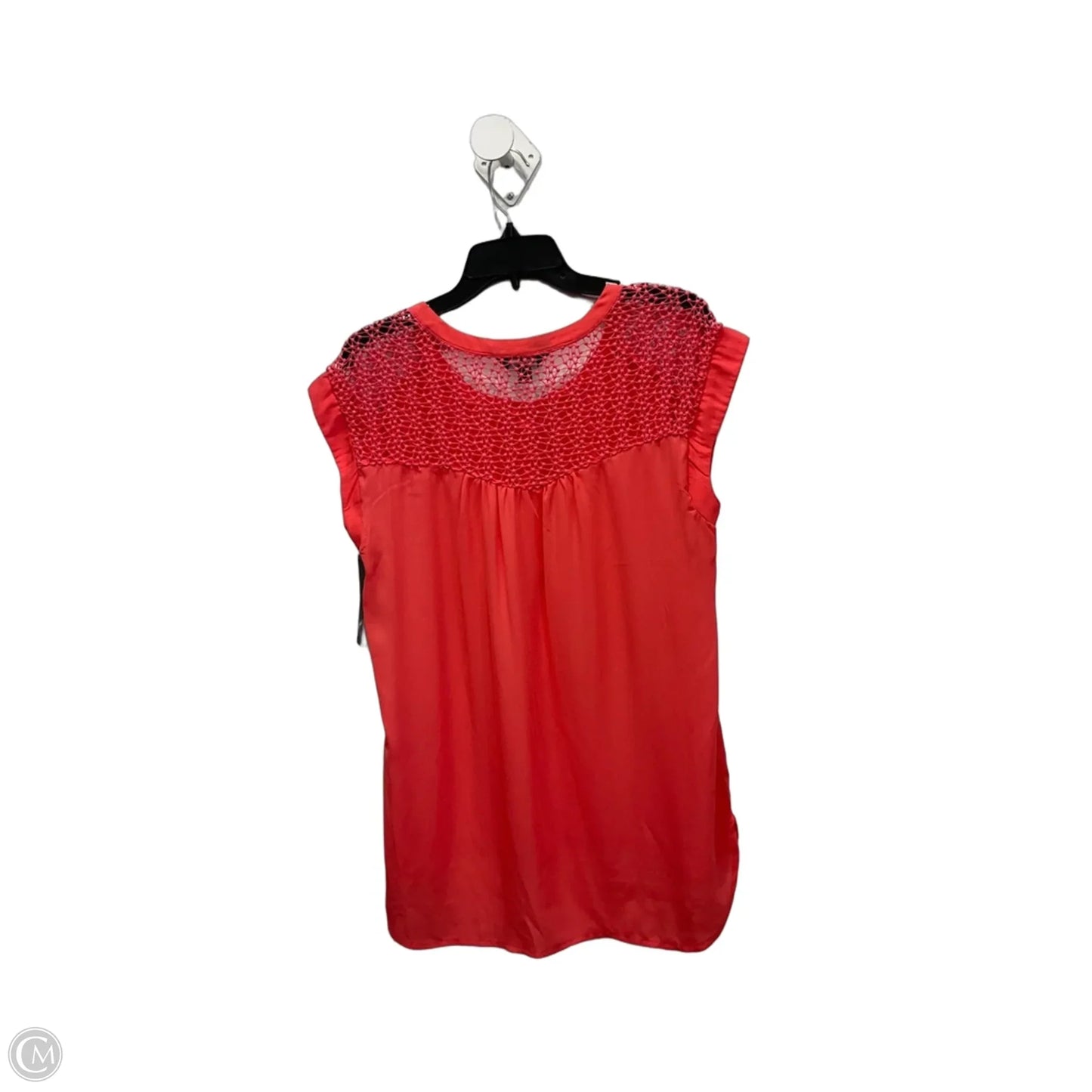 Top Short Sleeve By Clothes Mentor In Coral, Size: L