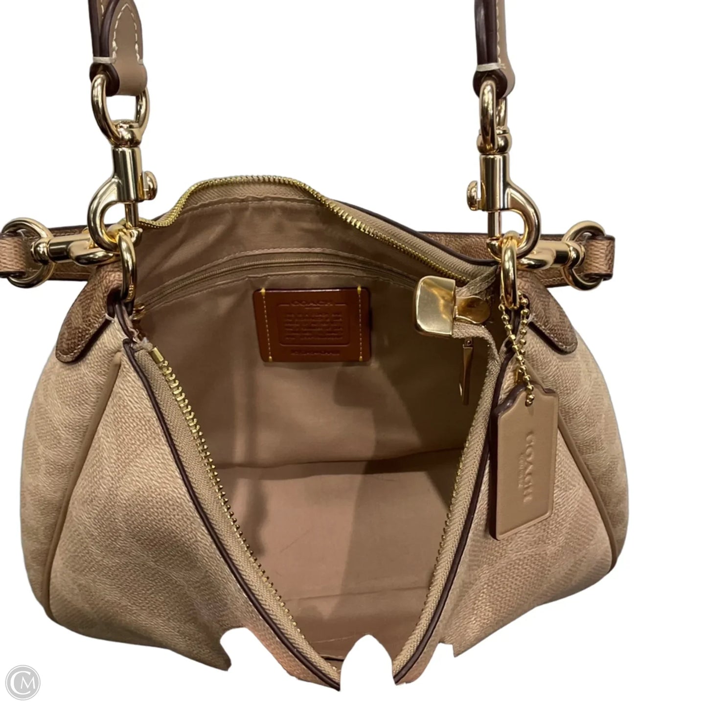 Crossbody Designer By Coach, Size: Medium
