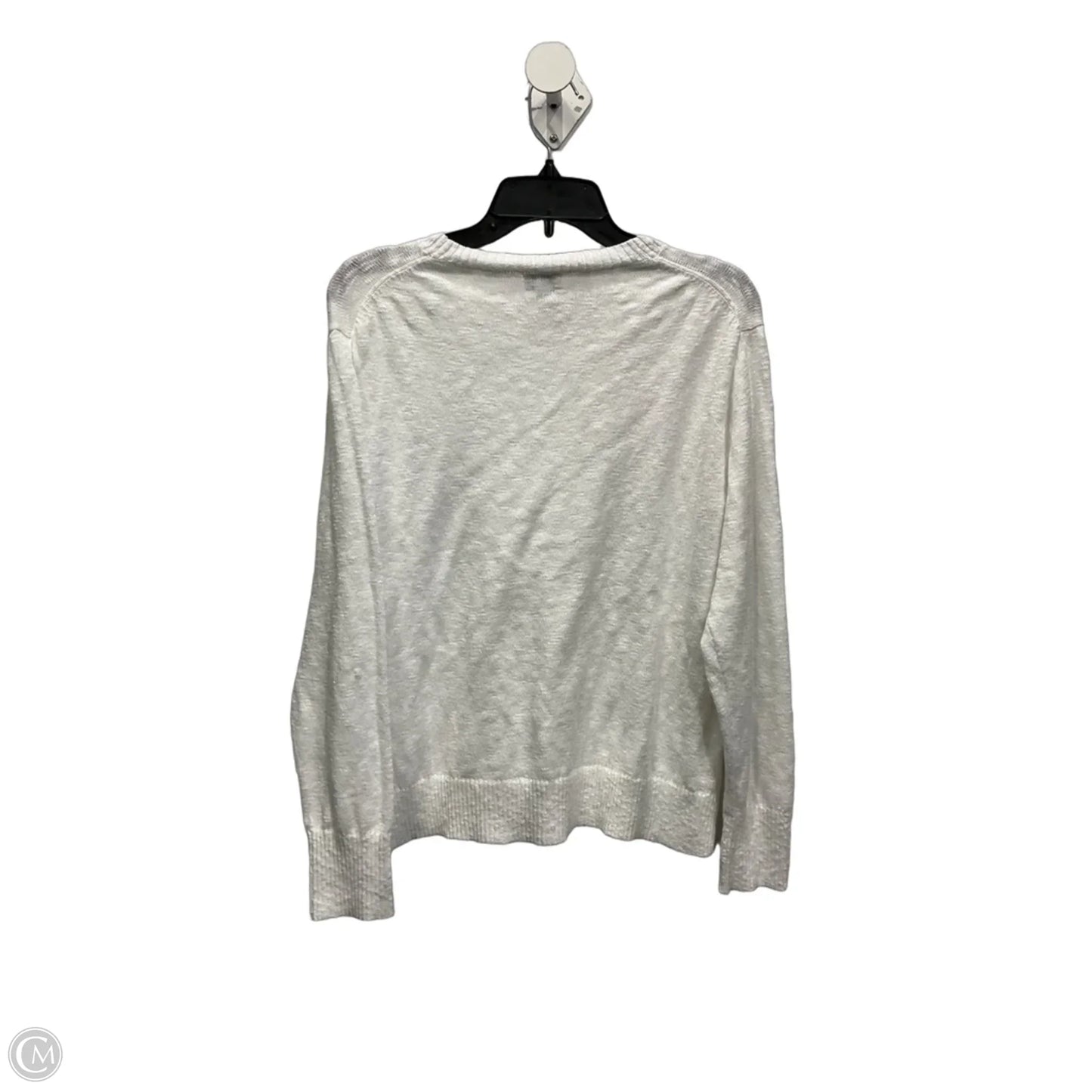 Sweater By J. Crew In White, Size: L