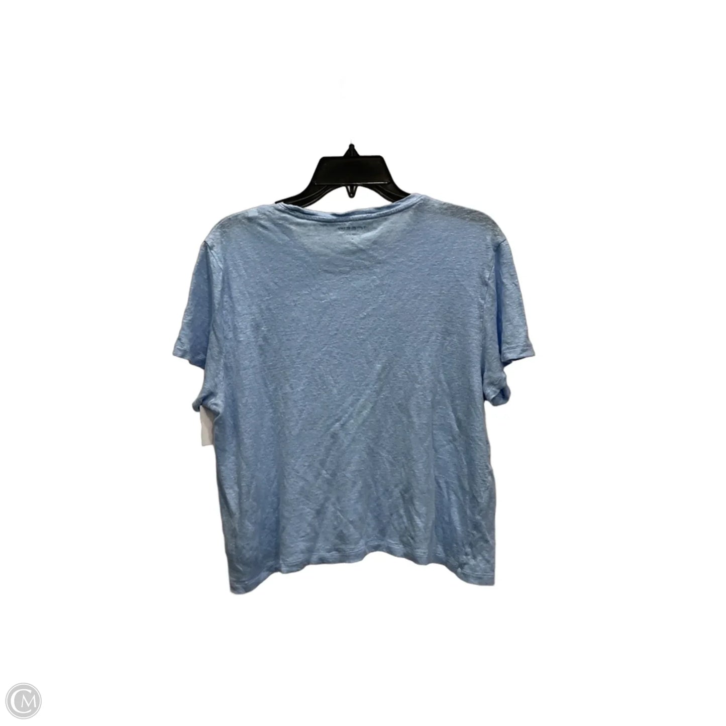 Top Short Sleeve By J. Crew In Blue, Size: L