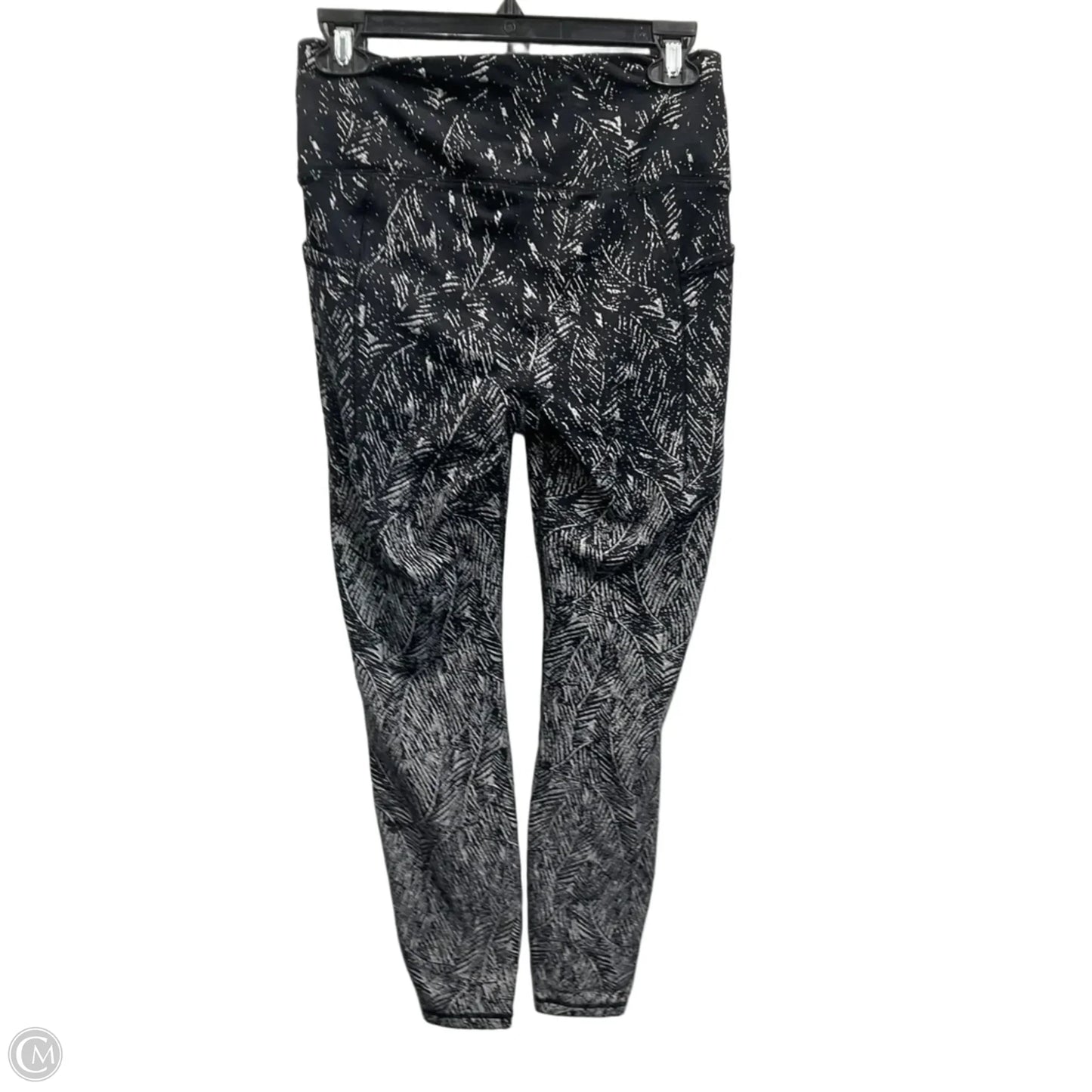 Athletic Leggings By All In Motion In Black & White, Size: S