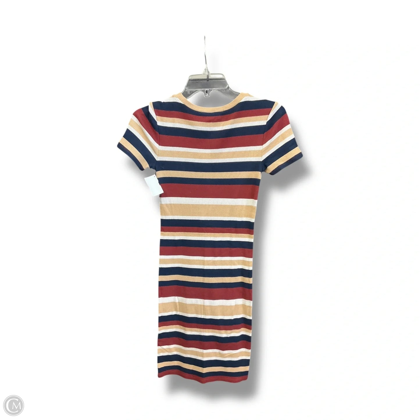 Dress Casual Midi By Forever 21 In Multi-colored, Size: Xs