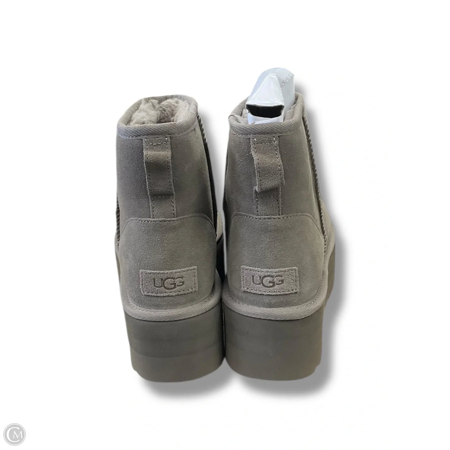 Boots Designer By Ugg In Beige, Size: 9