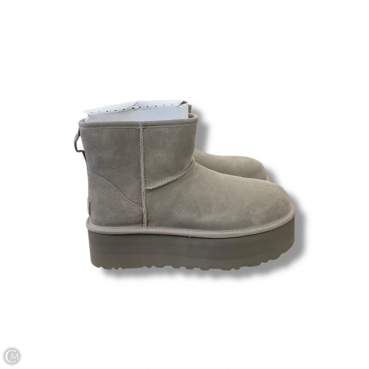 Boots Designer By Ugg In Beige, Size: 9