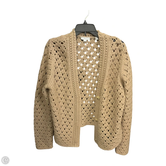 Sweater Cardigan By Vince In Tan, Size: Xl