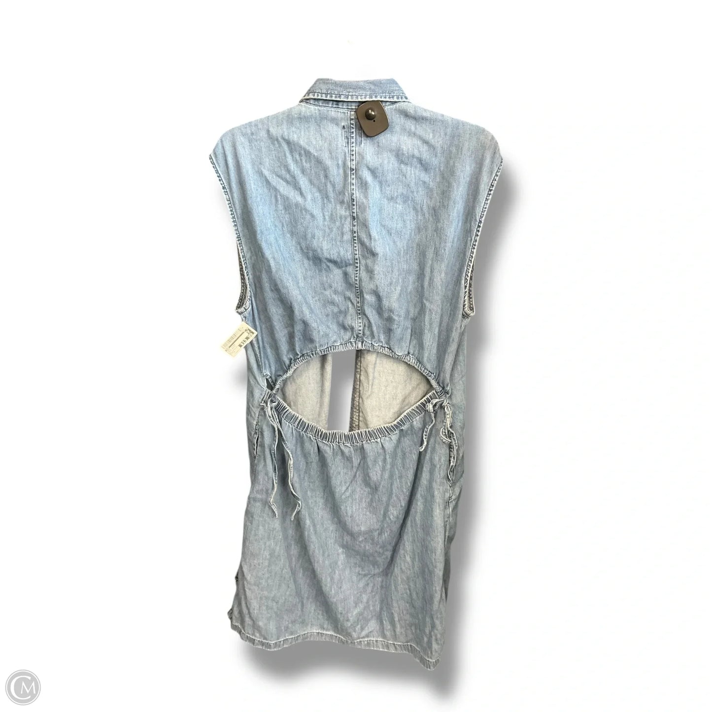 Vest Other By Gap In Blue Denim, Size: L
