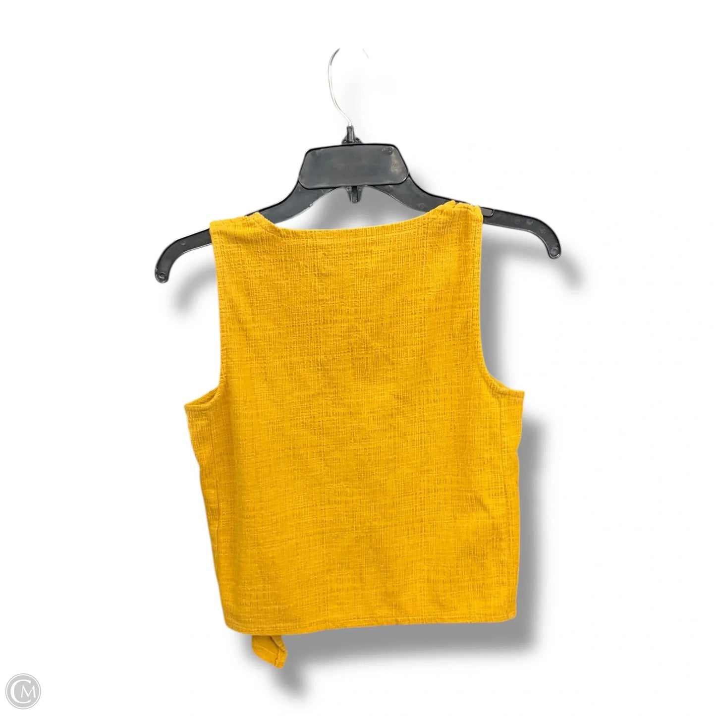 Top Sleeveless By Madewell In Yellow, Size: Xs