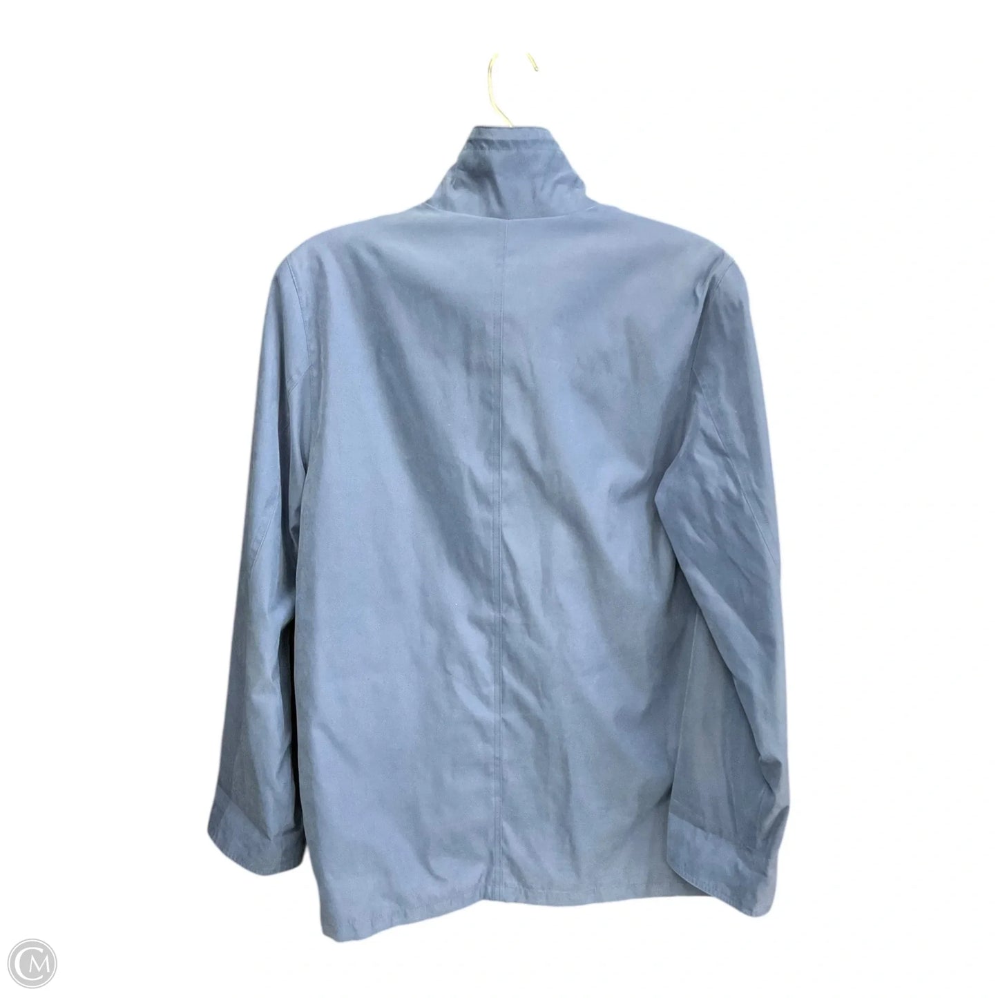 Jacket Other By Liz Claiborne In Blue & Brown, Size: S