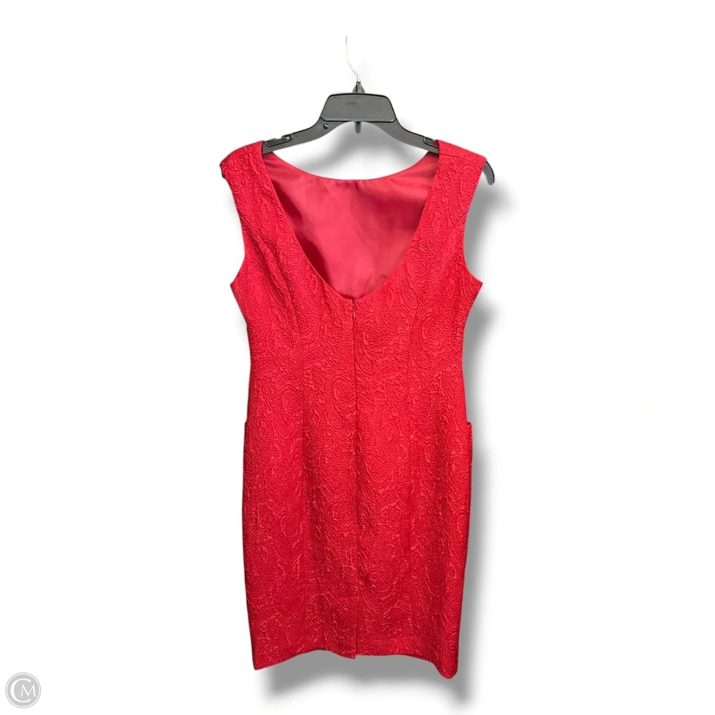 Dress Work By Evan-picone In Red, Size: Mp