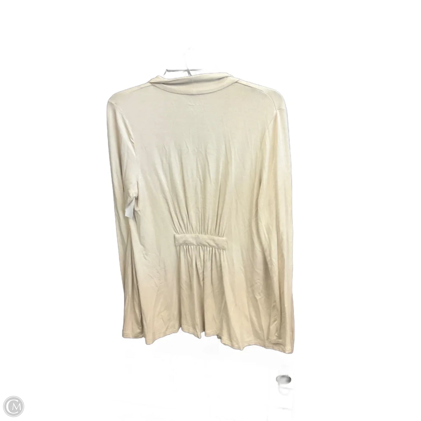 Cardigan By Charter Club In Tan, Size: Mp