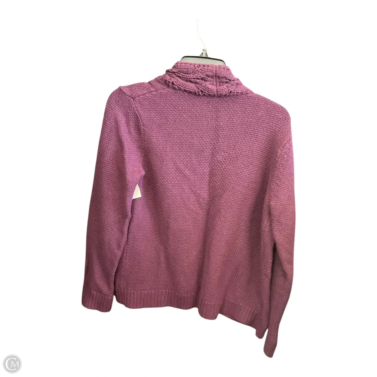 Cardigan By Talbots In Purple, Size: M