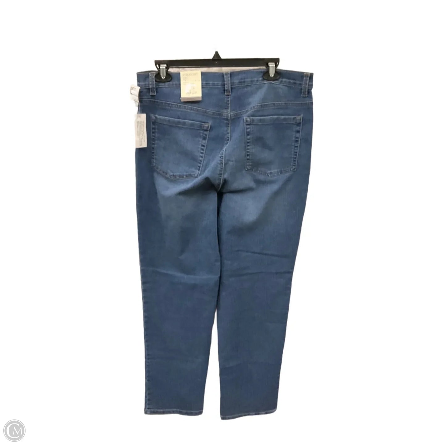 Jeans Cropped By Style And Company In Blue Denim, Size: 14