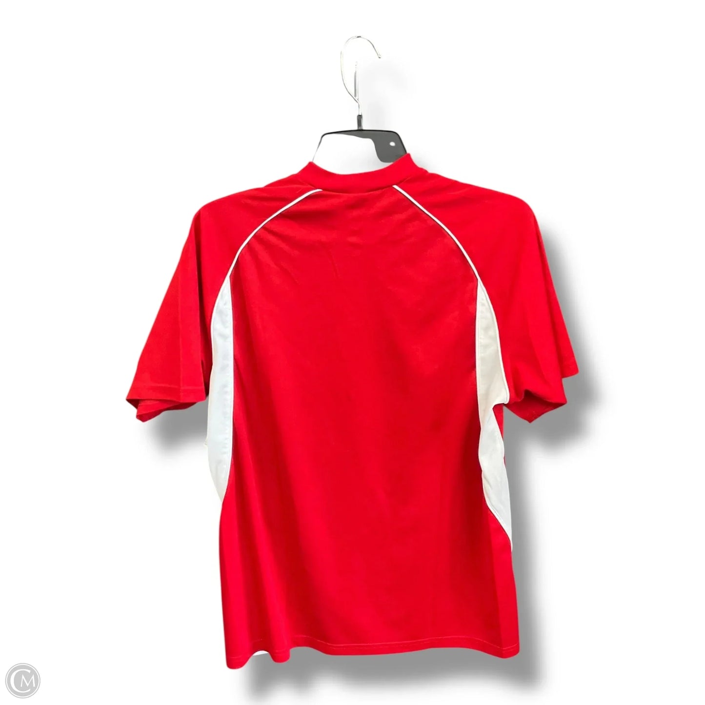 Top Short Sleeve By Adidas In Red, Size: Xl
