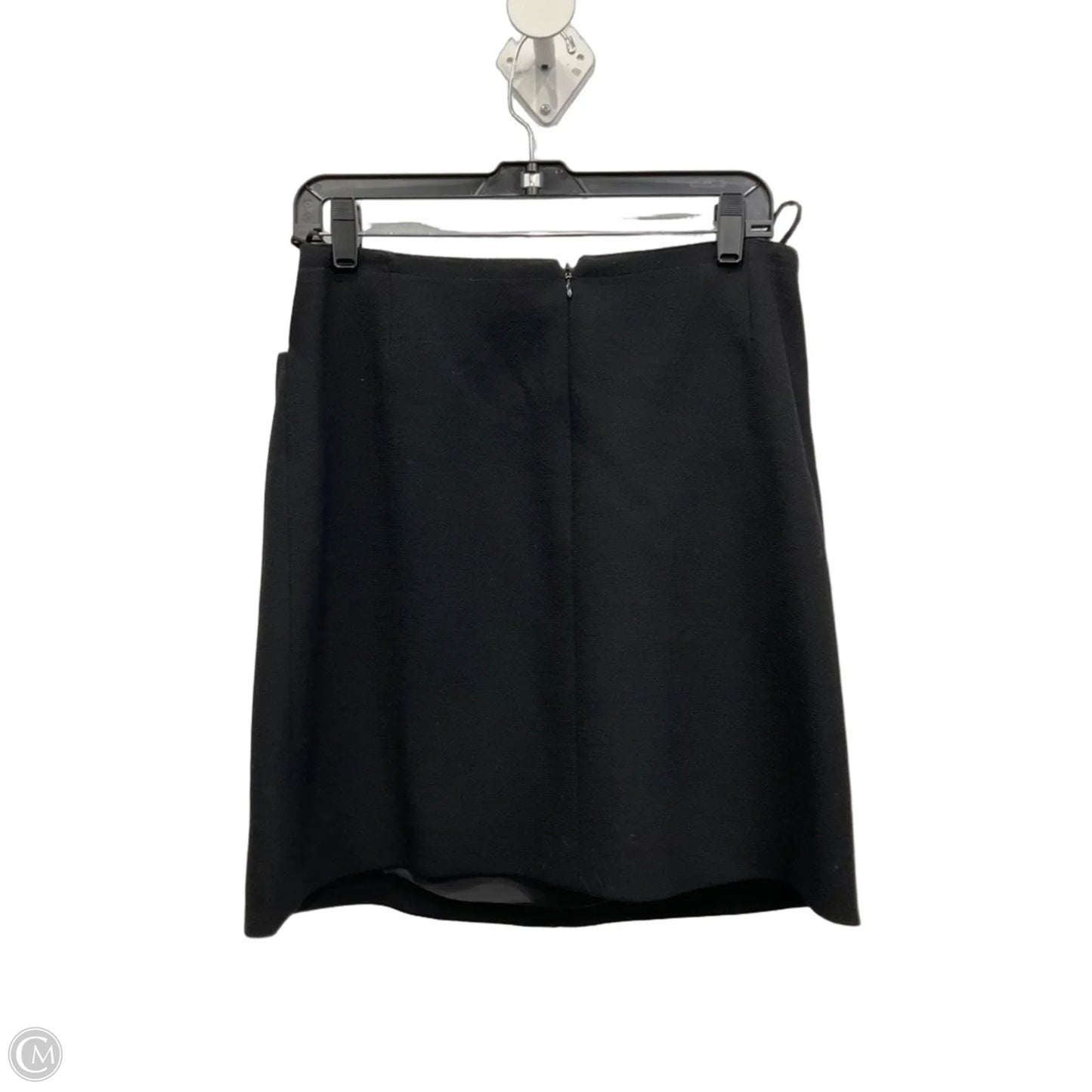 Skirt Luxury Designer By Chanel In Black, Size: 12
