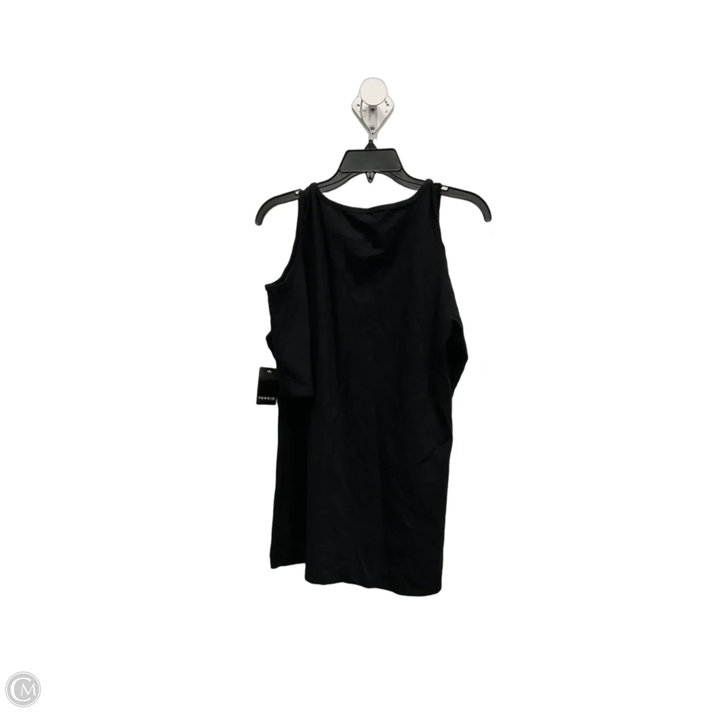 Top Short Sleeve By Torrid In Black, Size: L