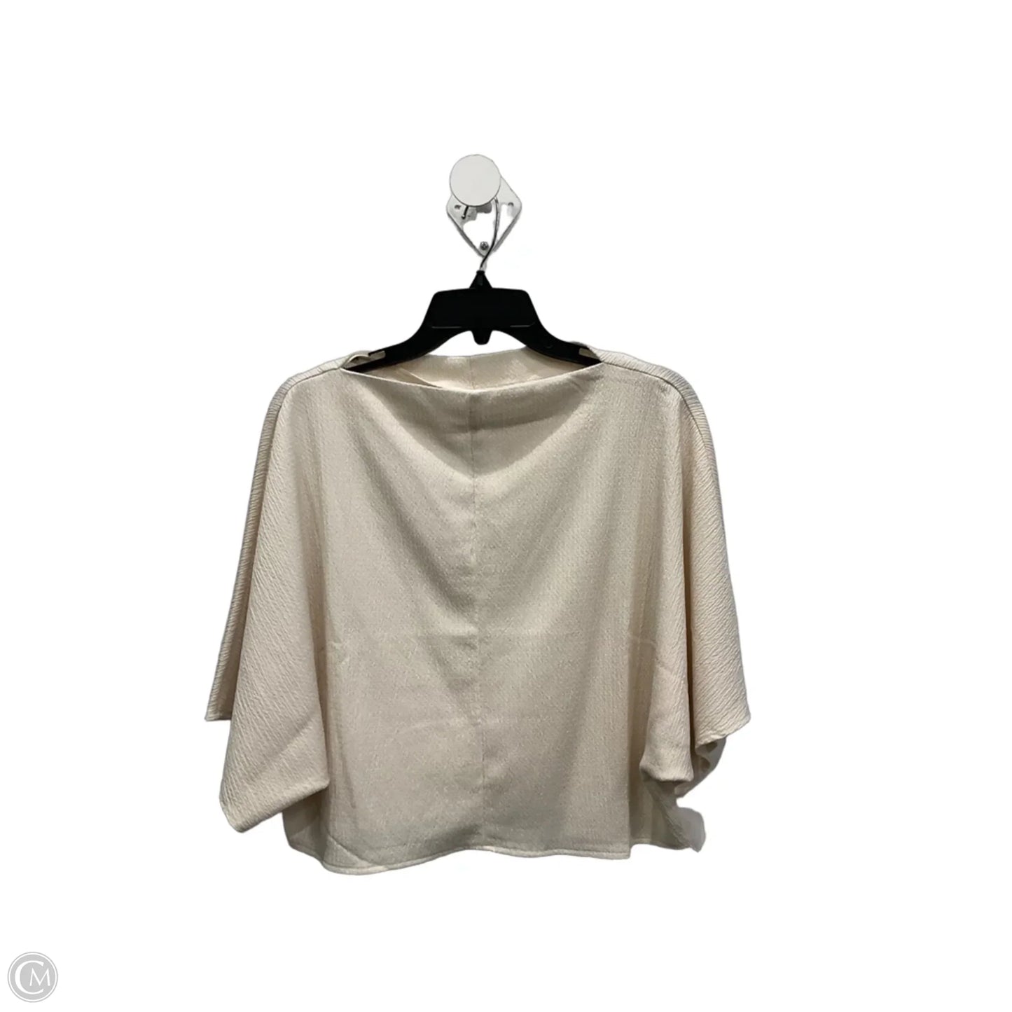 Top Short Sleeve By H&m In White, Size: Xs