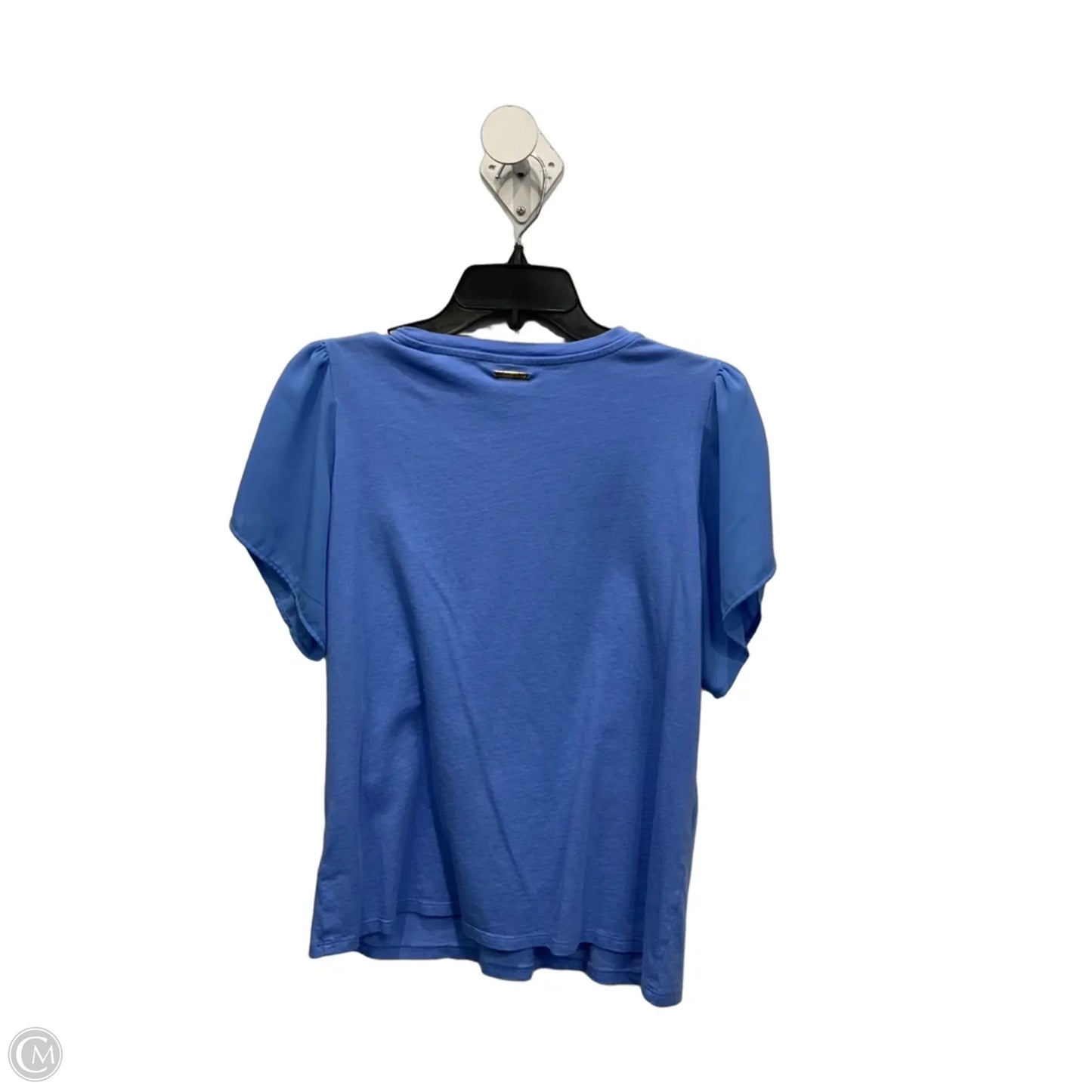 Top Short Sleeve By Michael By Michael Kors In Blue, Size: M