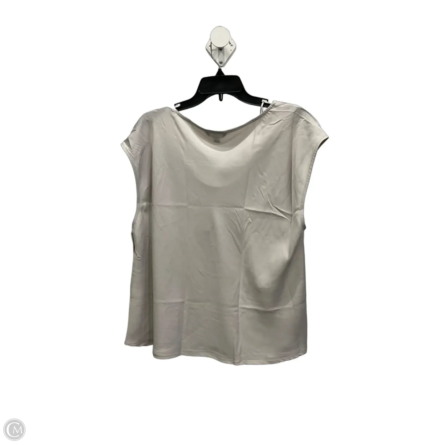 Top Sleeveless By Banana Republic In Grey, Size: Xl