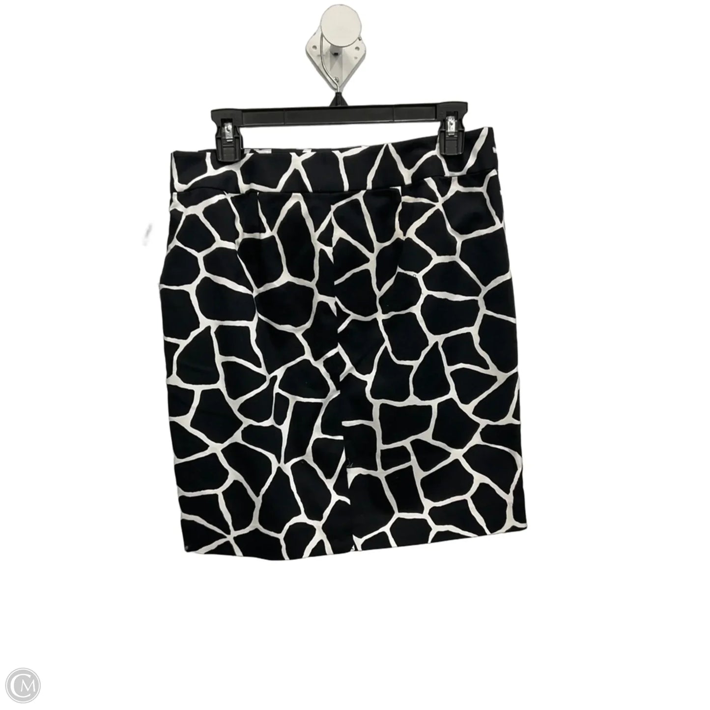 Skirt Midi By Michael By Michael Kors In Black & White, Size: 6p