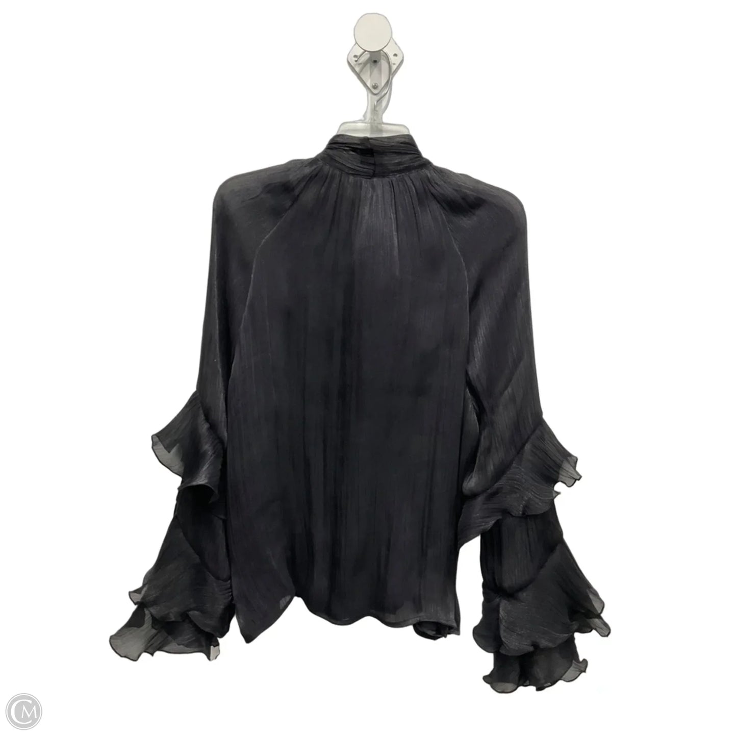 Top Long Sleeve By Fashion Nova In Black, Size: 1x