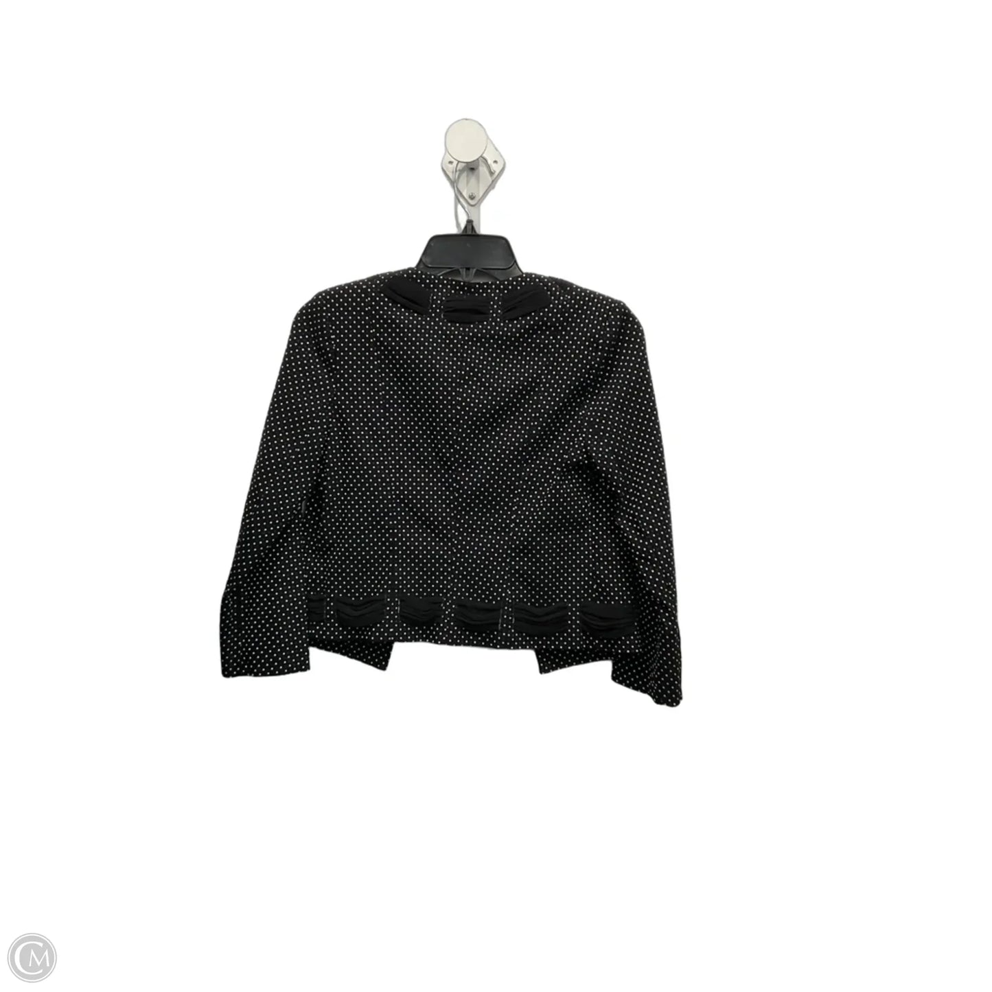 Blazer By Cabi In Black & White, Size: Xs