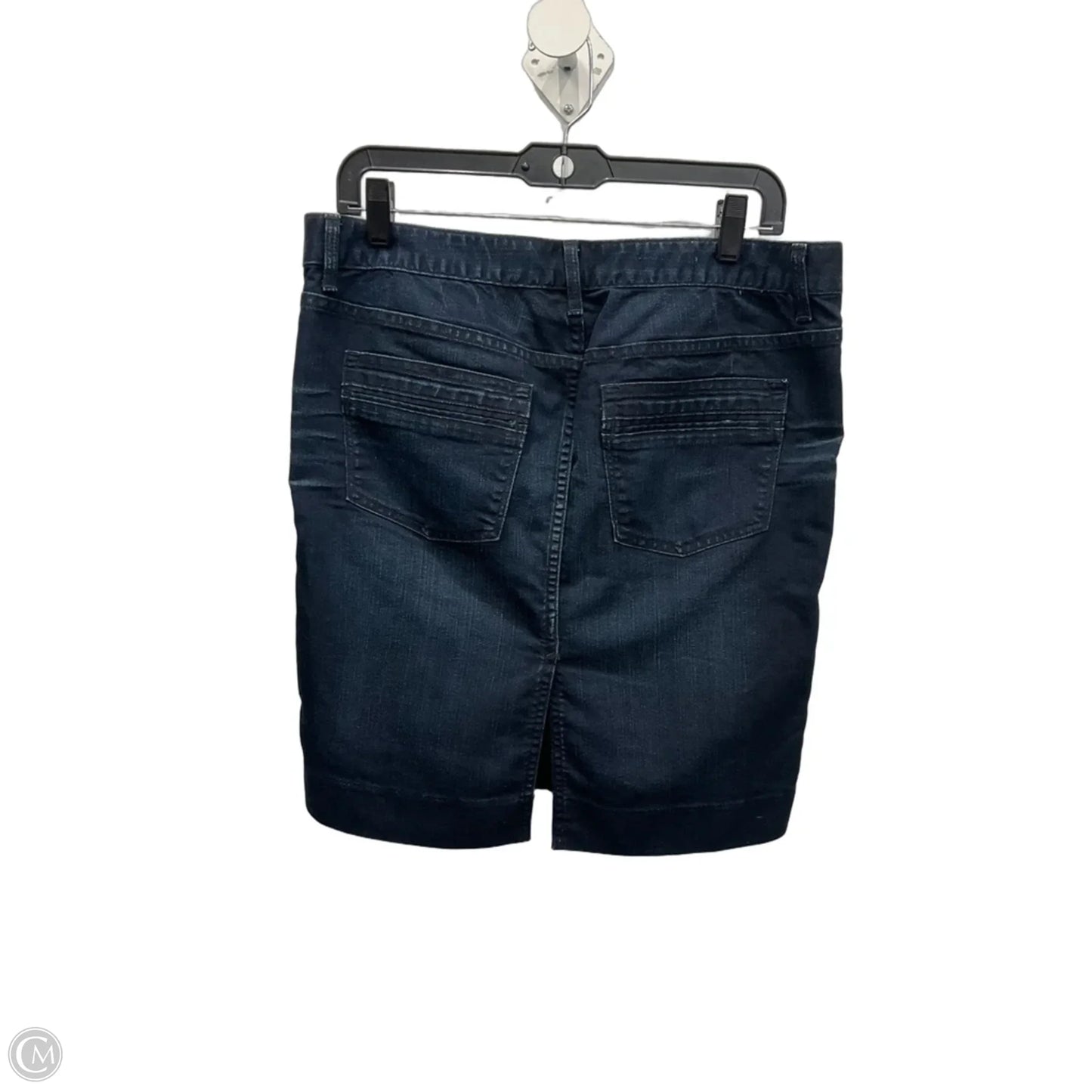 Skirt Midi By Gap In Blue Denim, Size: 10