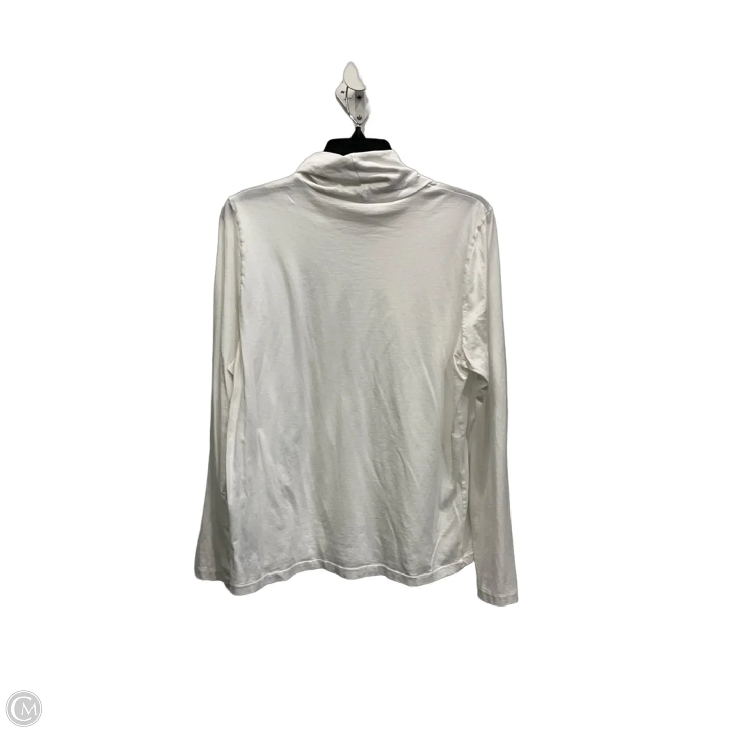 Top Long Sleeve Basic By J. Crew In White, Size: Xl