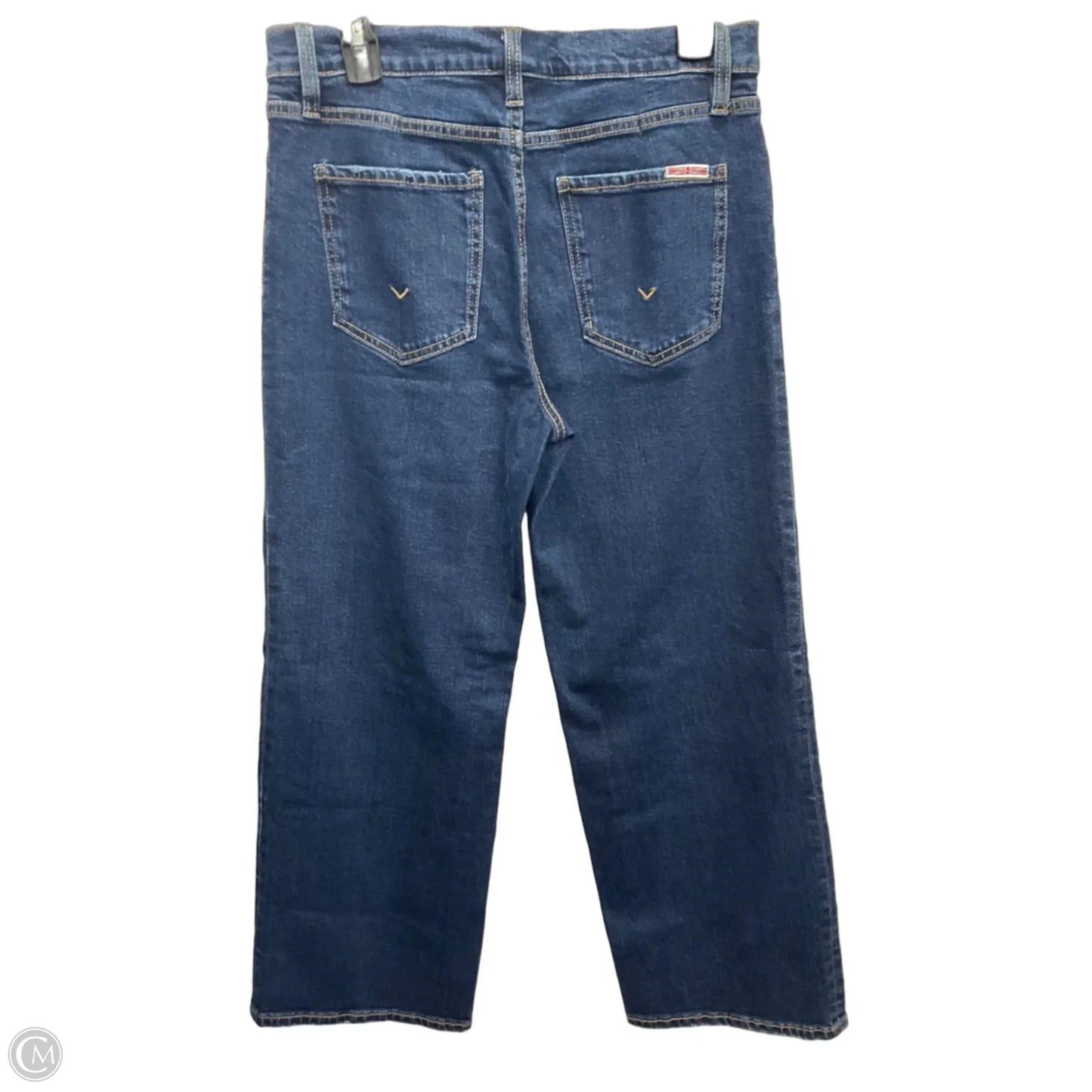 Jeans Wide Leg By Hudson In Blue Denim, Size: 8