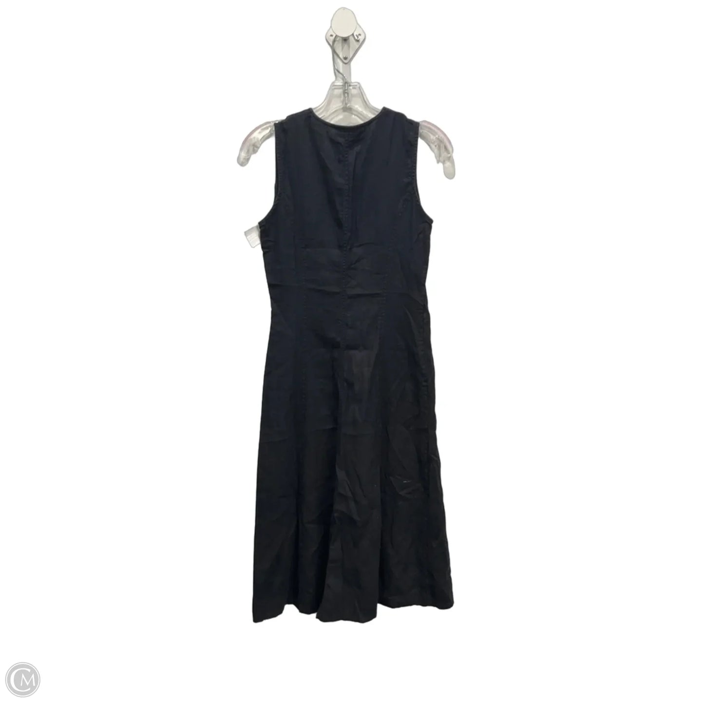 Dress Casual Midi By Valerie Stevens In Navy, Size: S