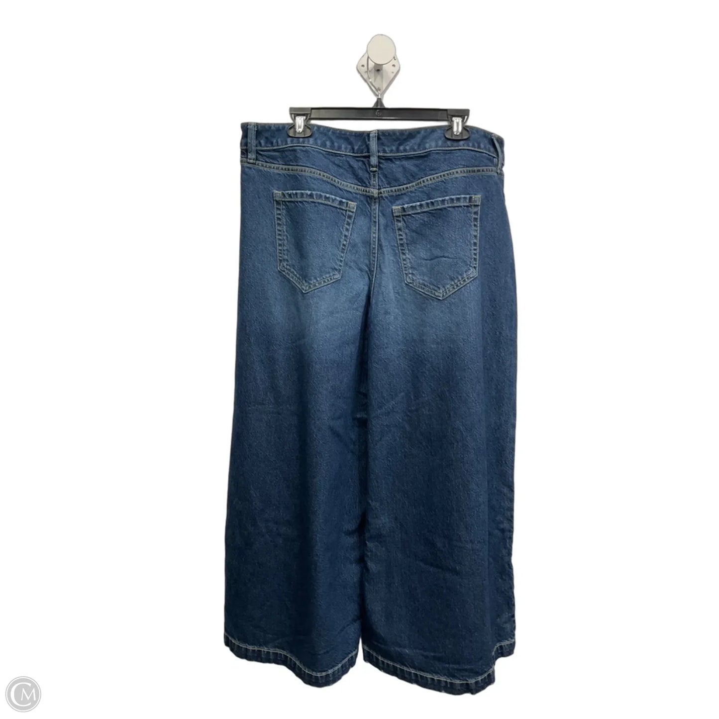 Jeans Wide Leg By Lane Bryant In Blue, Size: 16