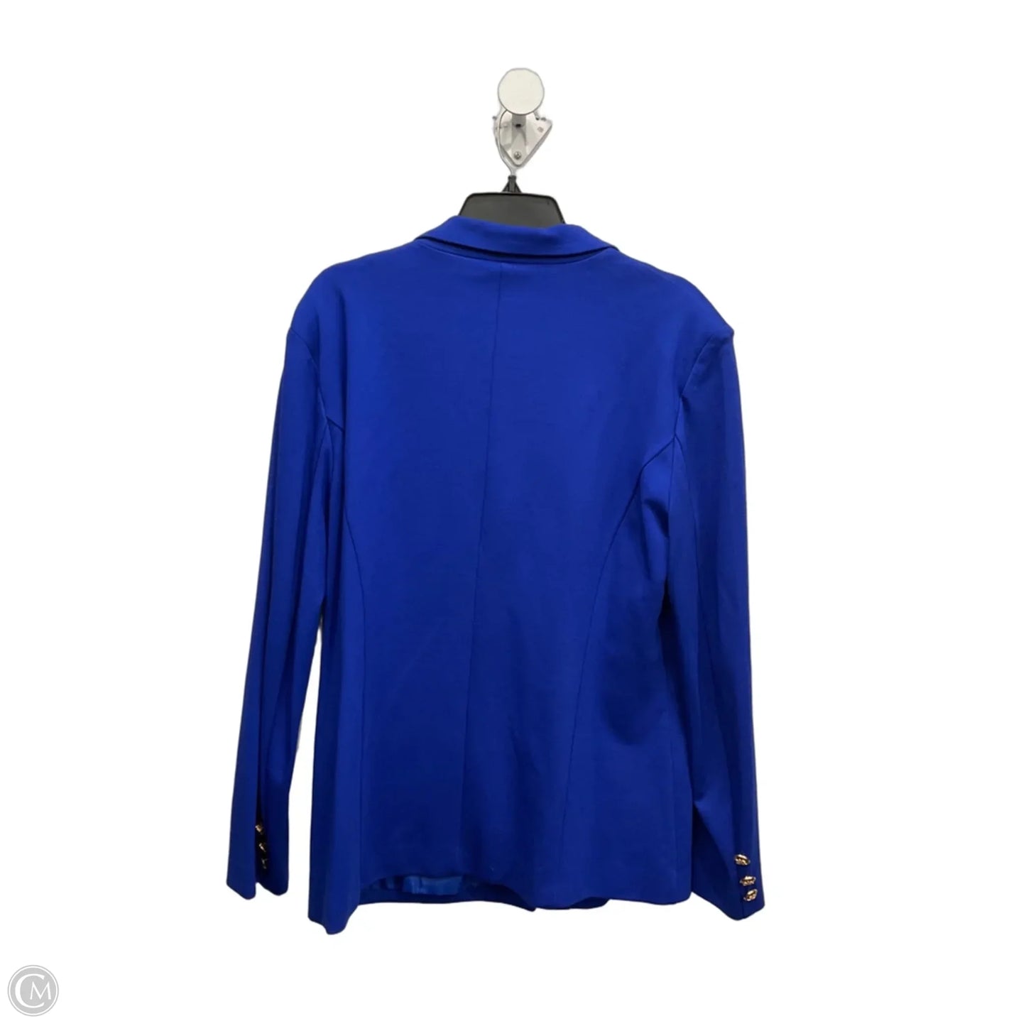 Blazer By Clothes Mentor In Blue, Size: Xl