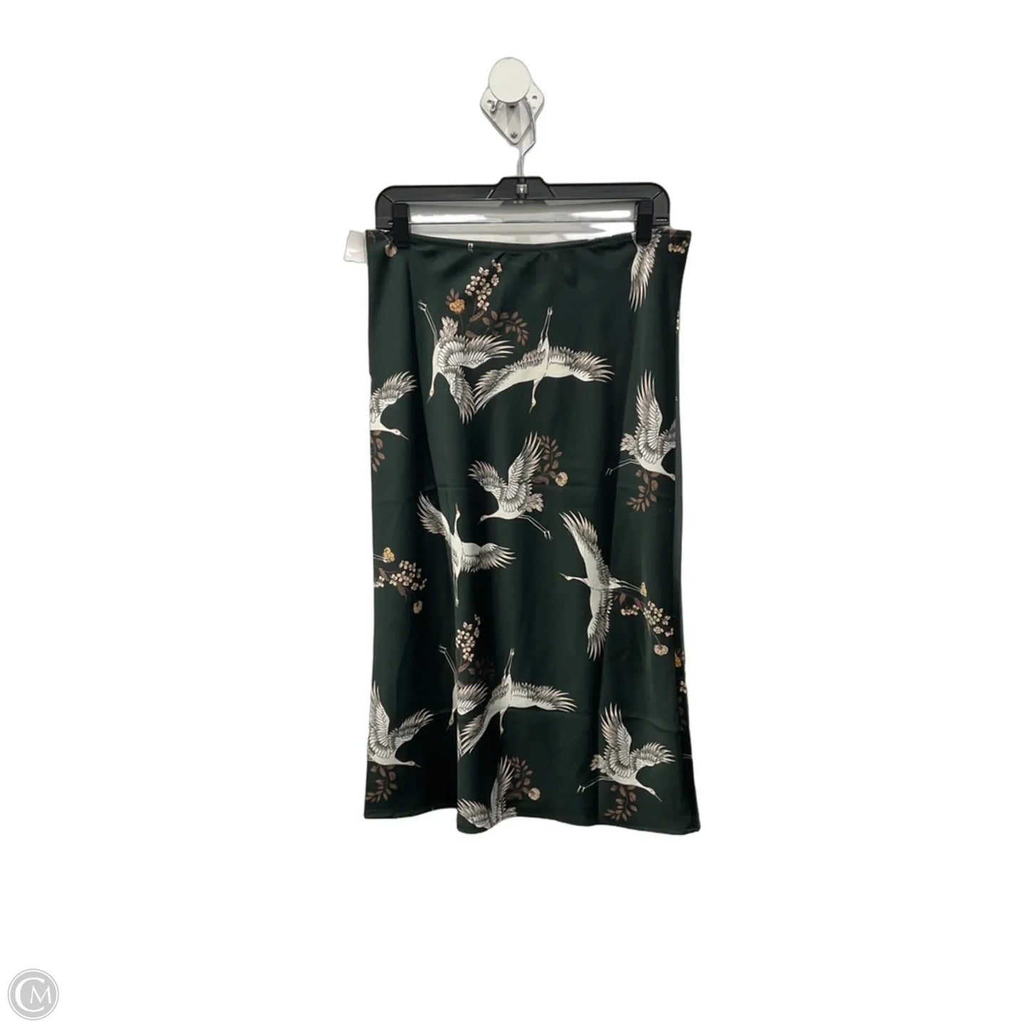 Skirt Midi By Pleione In Green, Size: M